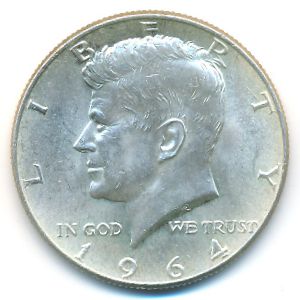 США, 1/2 доллара (1964 г.)