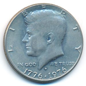 США, 1/2 доллара (1976 г.)