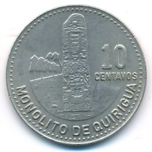 Гватемала, 10 сентаво (1983 г.)