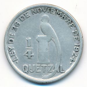 Гватемала, 1/4 кетсаля (1946 г.)