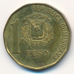 Доминиканская республика, 1 песо (1992 г.)