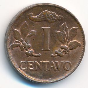 Colombia, 1 centavo, 1969