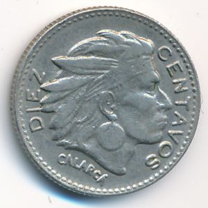 Колумбия, 10 сентаво (1966 г.)
