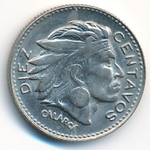 Колумбия, 10 сентаво (1964 г.)