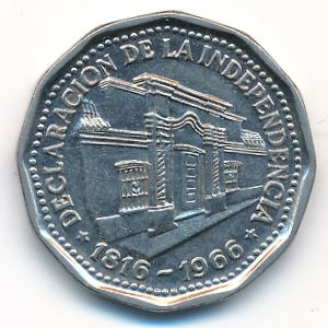 Аргентина, 10 песо (1966 г.)