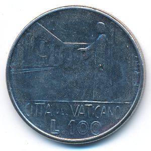Ватикан, 100 лир (1978 г.)