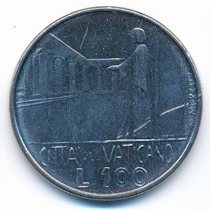 Ватикан, 100 лир (1978 г.)