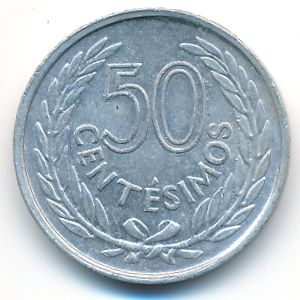 Уругвай, 50 сентесимо (1965 г.)