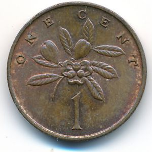 Ямайка, 1 цент (1970 г.)