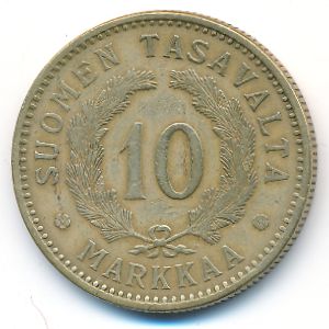 Финляндия, 10 марок (1929 г.)