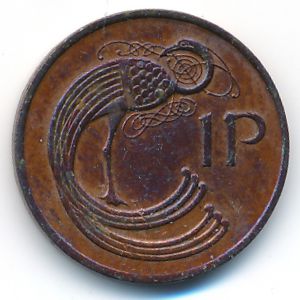 Ireland, 1 penny, 1978