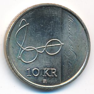 Норвегия, 10 крон (2008 г.)