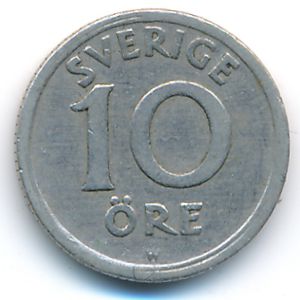 Швеция, 10 эре (1921 г.)