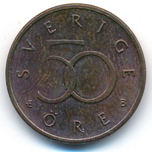 Швеция, 50 эре (2002 г.)