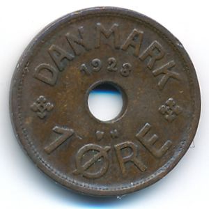 Дания, 1 эре (1928 г.)
