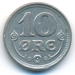 Дания, 10 эре (1920 г.)