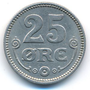 Дания, 25 эре (1921 г.)