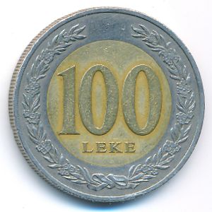 Албания, 100 лек (2000 г.)