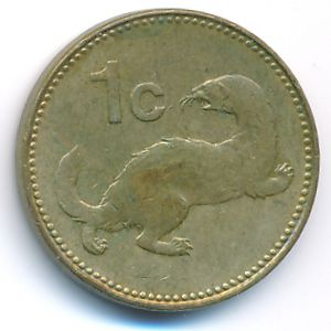 Мальта, 1 цент (1986 г.)