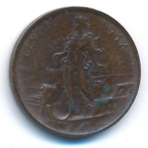 Италия, 1 чентезимо (1914 г.)