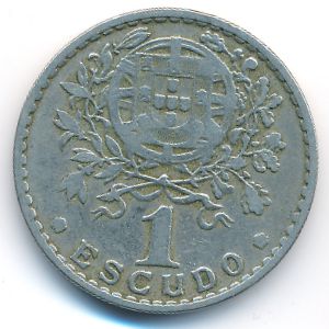 Португалия, 1 эскудо (1951 г.)