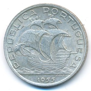 Португалия, 10 эскудо (1955 г.)