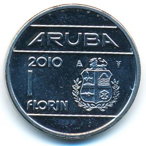 Аруба, 1 флорин (2010 г.)