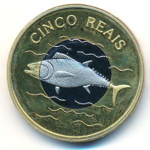 Кабинда., 5 реалов (2010 г.)