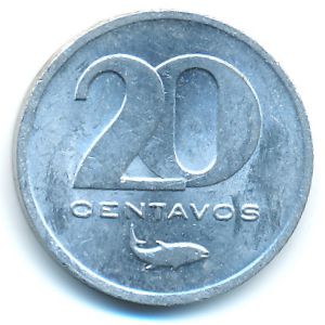 Cape Verde, 20 centavos, 1977