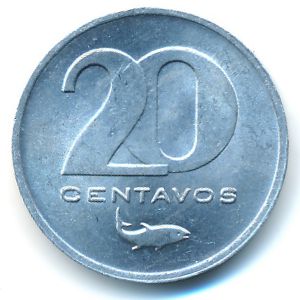 Кабо-Верде, 20 сентаво (1977 г.)