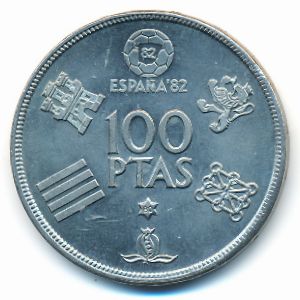 Испания, 100 песет (1980 г.)