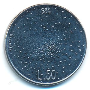 Сан-Марино, 50 лир (1986 г.)