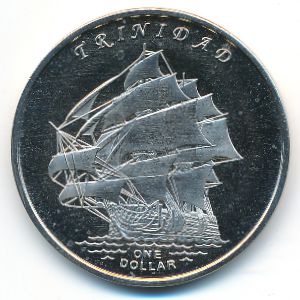 Острова Гилберта., 1 доллар (2014 г.)