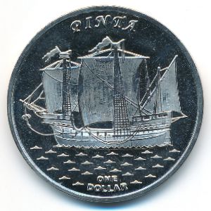 Gilbert Islands., 1 dollar, 2016