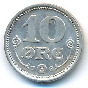 Дания, 10 эре (1919 г.)