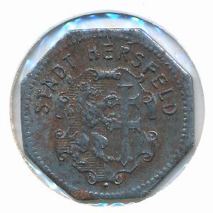 Херсфельд., 50 пфеннигов (1918 г.)