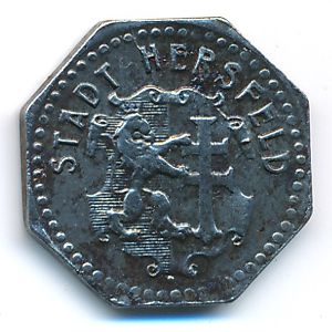 Херсфельд., 1 пфенниг (1919 г.)