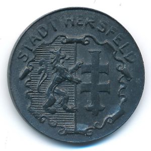 Херсфельд., 50 пфеннигов (1919 г.)