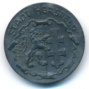 Херсфельд., 5 пфеннигов (1919 г.)