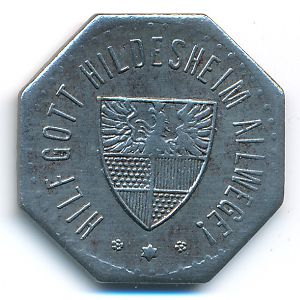 Хильдесхайм., 10 пфеннигов (1918 г.)