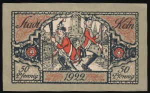 Нотгельды Германии, 50 пфеннигов (1922 г.)