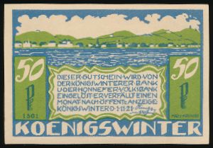 Нотгельды Германии, 50 пфеннигов (1921 г.)