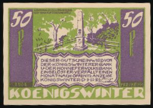 Нотгельды Германии, 50 пфеннигов (1921 г.)