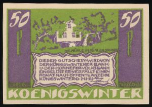 Нотгельды Германии, 50 пфеннигов (1921 г.)