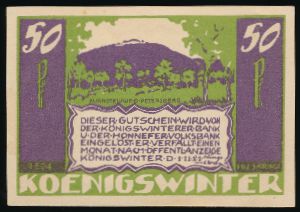 Нотгельды Германии, 50 пфеннигов (1921 г.)