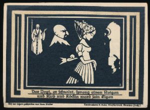 Нотгельды Германии, 75 пфеннигов (1921 г.)