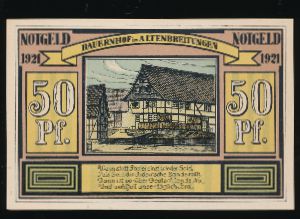 Нотгельды Германии, 50 пфеннигов (1921 г.)