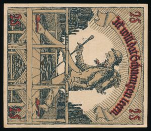 Нотгельды Германии, 25 пфеннигов (1921 г.)