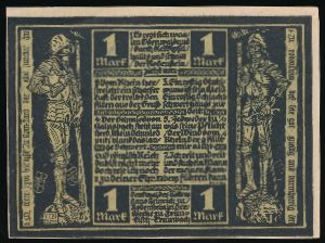 Нотгельды Германии, 1 марка (1921 г.)