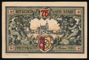 Нотгельды Германии, 75 пфеннигов (1920 г.)